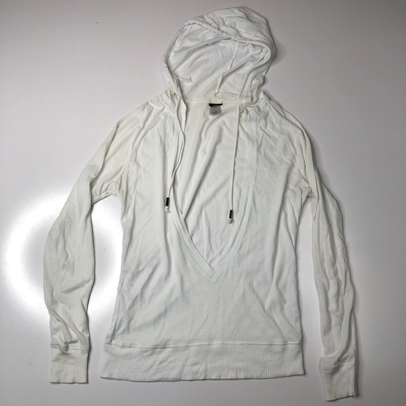 La Senza Deep-V Lounge Pullover Active Hoodie Set - Picture 9 of 16